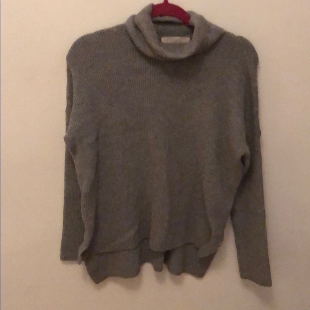 Grey turtleneck from Loft.